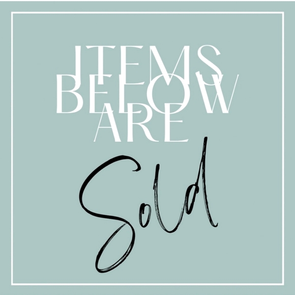 Items Below Are Sold. Thanks for stopping by! 😍 - Picture 1 of 1